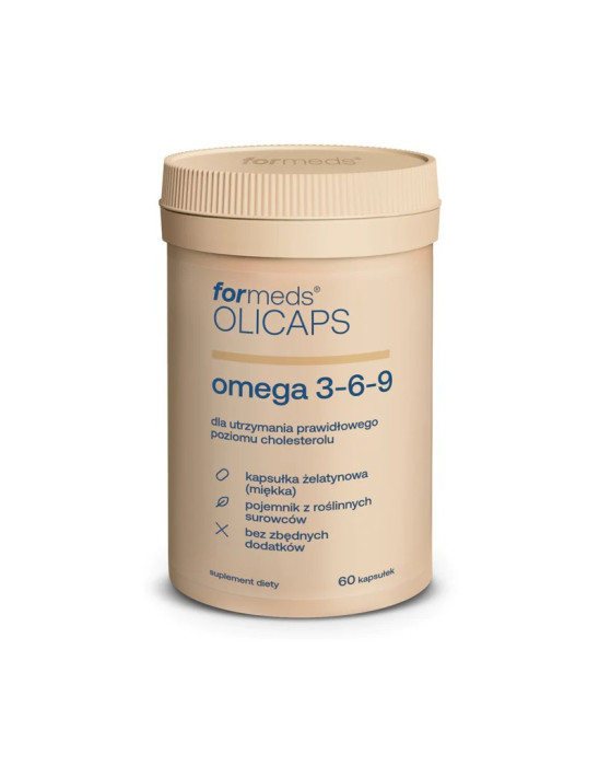 Olicaps Omega 3-6-9 60 kapsułek | Formeds