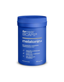 Bicaps Melatonin+ 60 kapsułek | Formeds