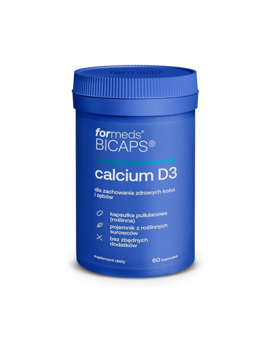 Bicaps Calcium D3 60 kapsułek | Formeds