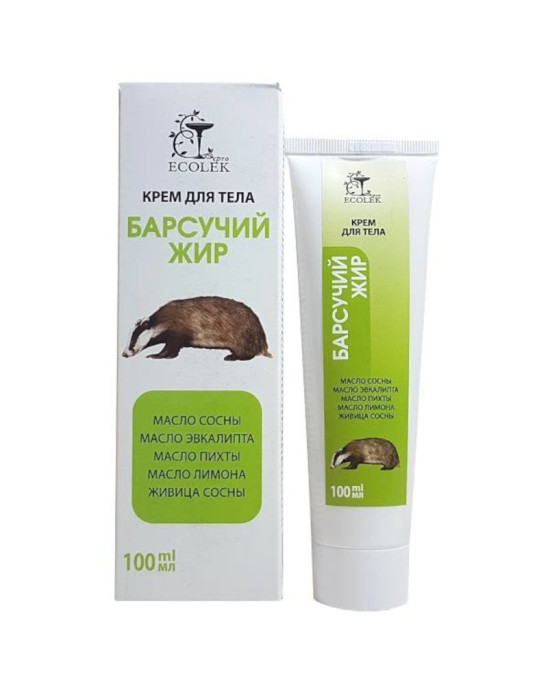 Krem do ciała sadło borsuka 100ml | Ekolek