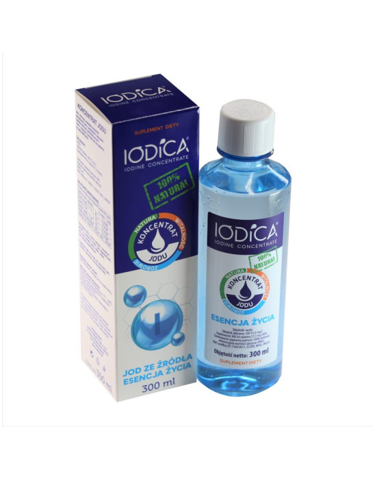 Naturalny koncentrat jodu 300 ml | Iodica