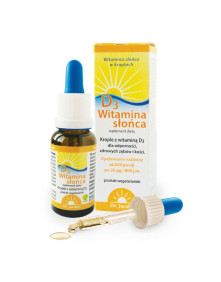 Witamina D3 - witamina słońca 20ml | Dr. Jacobs