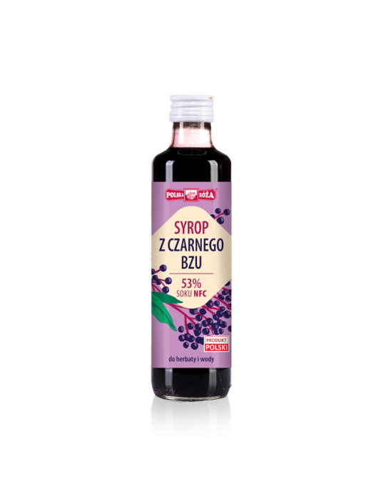 Syrop z czarnego bzu Polska Róża 250 ml