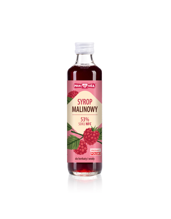 Syrop malinowy 250 ml Polska Róża