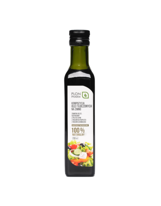 Kompozycja olei zimnotłoczonych 250ml | Plon Pharm