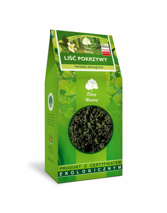 Liść Pokrzywy 80g | Dary Natury