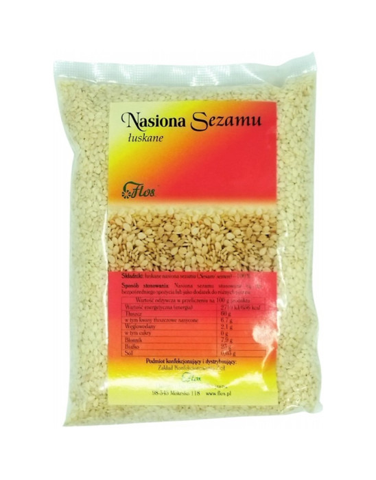 Nasiona Sezamu Łuskane 150g | Flos