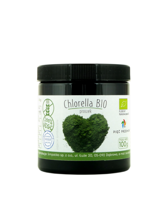Chlorella Bio Proszek 100g | Pięć Przemian