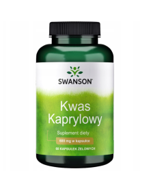 Kwas Kaprylowy 60 kaps | Swanson