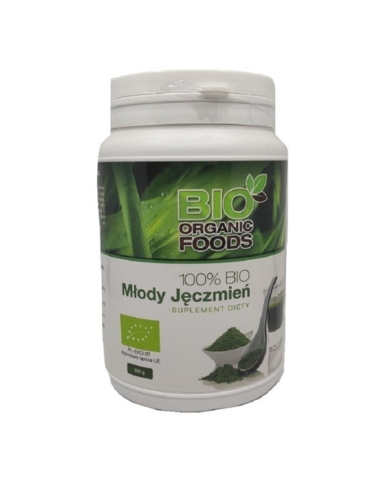 Młody Jęczmień 100% 300g | Bio Organic Foods