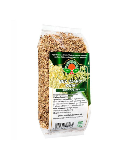 Bez Czarny Kwiat 50 g | Natura Wita