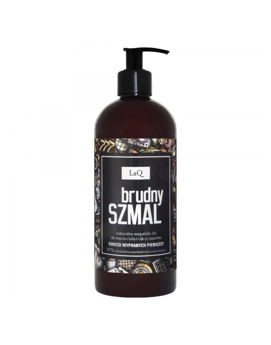 Naturalny Żel Do Mycia Ciała i Rąk Brudny Szmal 400 ml | LaQ