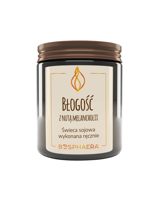 Świeca Sojowa Błogość Z Nutą Melancholii 190 g | Bosphaera
