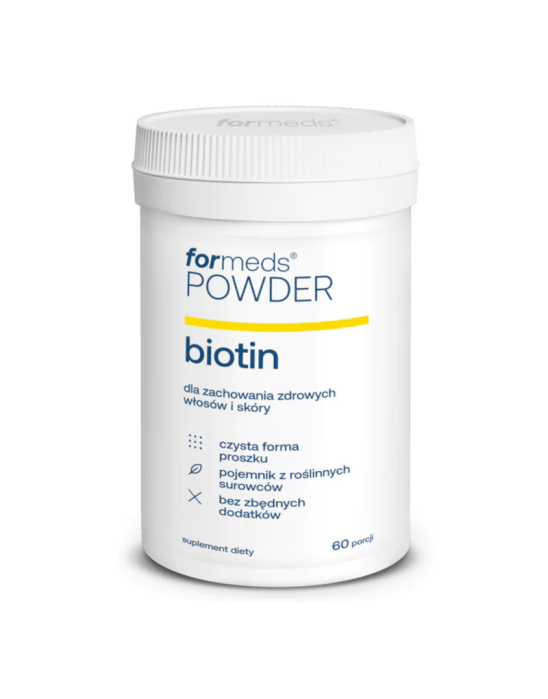 Powder Biotin 60 porcji | Formeds