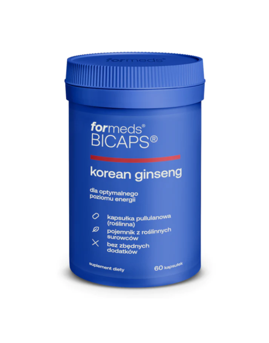 Bicaps korean ginseng 60 kaps | Formeds