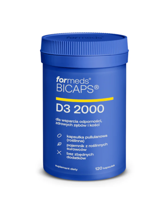 Bicaps D3 2000 120 kaps | Formeds