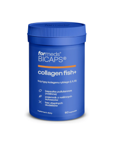 Bicaps collagen fish+ 60 kaps | Formeds