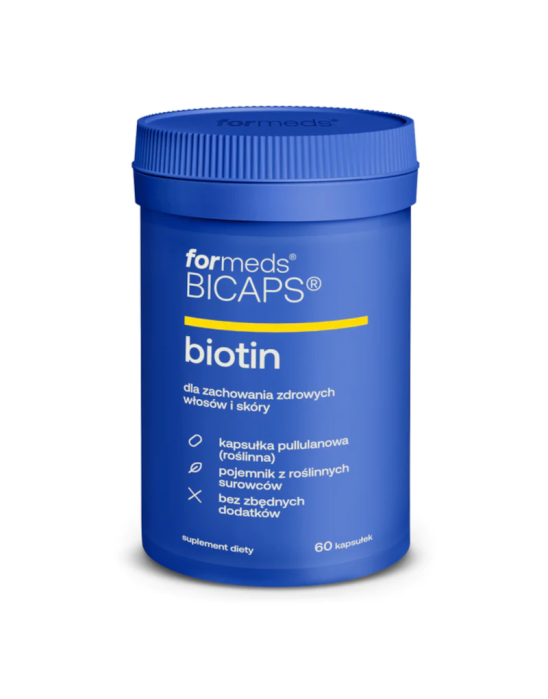 Bicaps biotin 60 kaps | Formeds