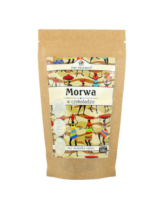 Morwa w czekoladzie Pięć Przemian 100 g