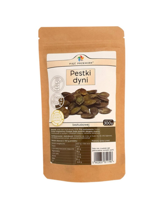 Pestki dyni bezłuskowej 300g | Pięć Przemian