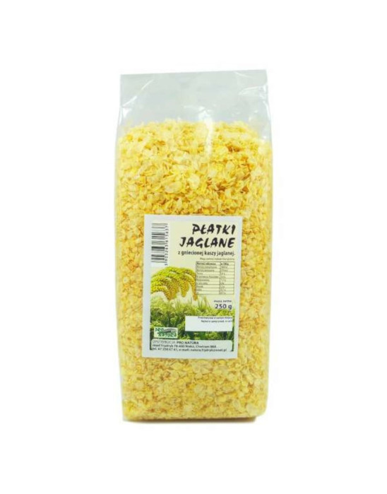 Płatki jaglane bez gotowania 250g | Pro Natura
