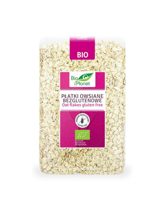 Płatki owsiane bezglutenowe 1kg | Bio Planet