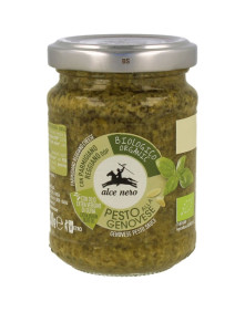 Pesto genovese (sos bazyliowy) EKO 130g | Alce Nero
