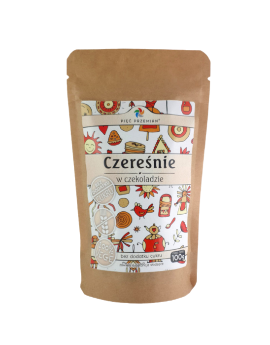 Czereśnie w czekoladzie 100g | Pięć Przemian