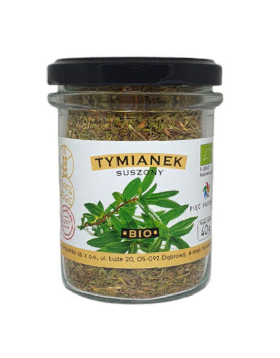 Tymianek suszony BIO 40g | Pięć Przemian