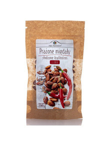 Prażone migdały słodzone ksylitolem z chili 100 g | Pięć przemian
