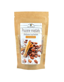 Prażone migdały słodzone ksylitolem z cynamonem 100 g |Pięć przemian