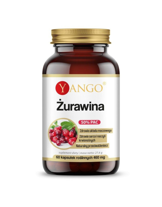 Żurawina 60 kaps | Yango