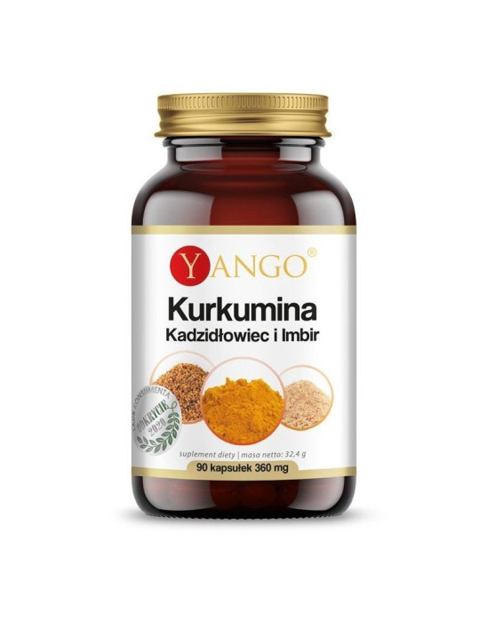 Kurkumina, kadzidłowiec i imbir kapsułki YANGO 90 kaps.