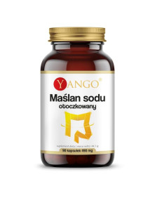 Maślan sodu otoczkowany 90 kapsułek | Yango