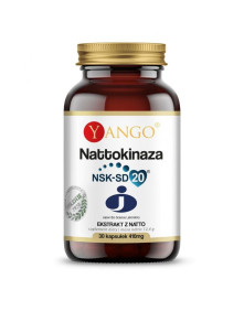 Nattokinaza 30 kapsułek | Yango