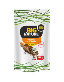 Przyprawa pieprz kolorowy 2x zapas do młynka 154 g | Big Nature
