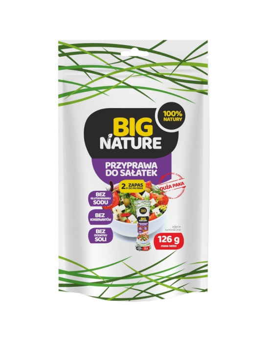 Przyprawa do sałatek 2x zapas do młynka 126g | Big Nature