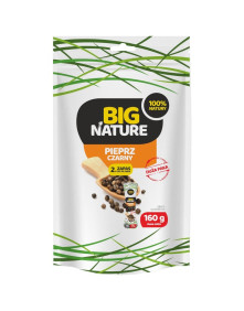 Przyprawa pieprz czarny 2x zapas do młynka 160g | Big Nature
