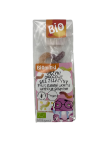 Wężyki owocowe bez żelatyny 100g | Biominki