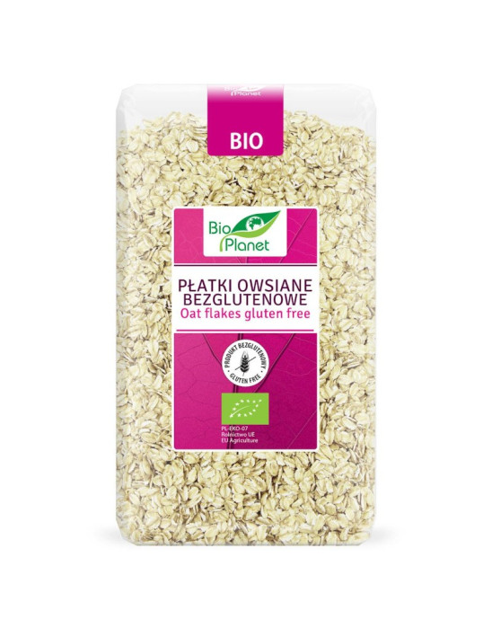 Płatki owsiane bezglutenowe 600 g | Bio Planet