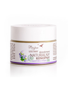 Naturalny dezodorant w kremie konopny lawenda z miętą 15 ml | Majru