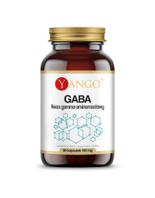 GABA Kwas Gamma-aminomasłowy 90 kaps | Yango
