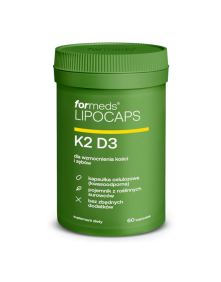 Lipocaps K2 D3 60 kaps | Formeds