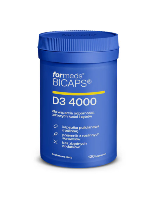 Bicaps D3 4000 120 kaps | Formeds