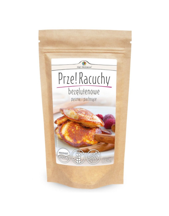 Bezglutenow mieszanka na racuchy 178g | Pięć Przemian