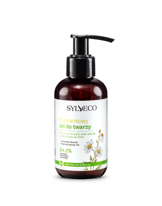 Rumiankowy żel do mycia twarzy 150 ml | Sylveco