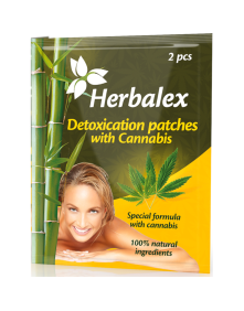 Plastry detoksykacyjne z konopiami 2 szt | Herbalex