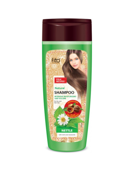 Szampon do włosów z pokrzywy z miętą i rumiankiem 270 ml | Fito Cosmetic