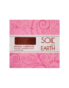 Ręcznie robione mydło tuberoza bengalska 125g | Soil&Earth