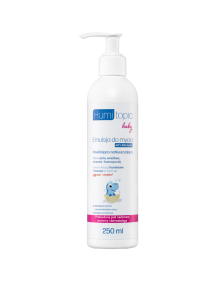Emulsja nawilżająco - natłuszczająca  do mycia skóry głowy i ciała od 1 dnia życia 250 ml | Humitopic